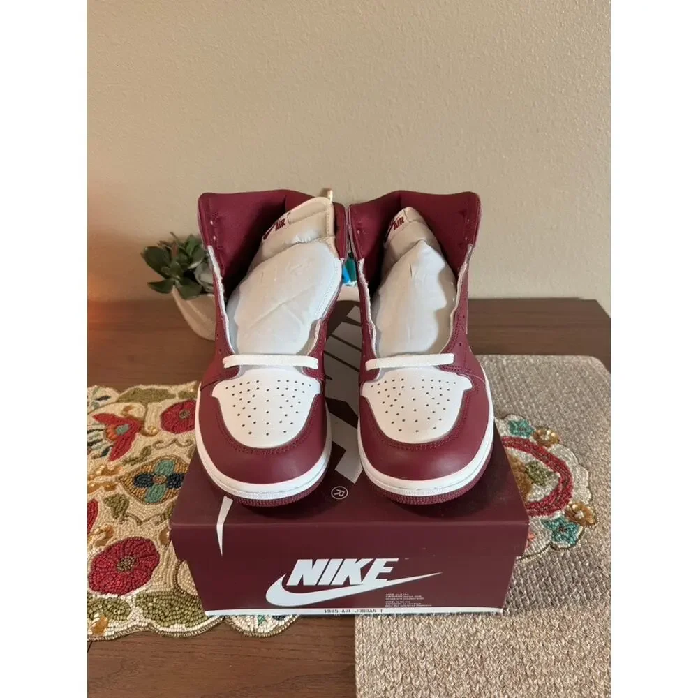 Jordan 1 Retro High OG White Artisanal Team Red Varsity Chicago DZ5485 160